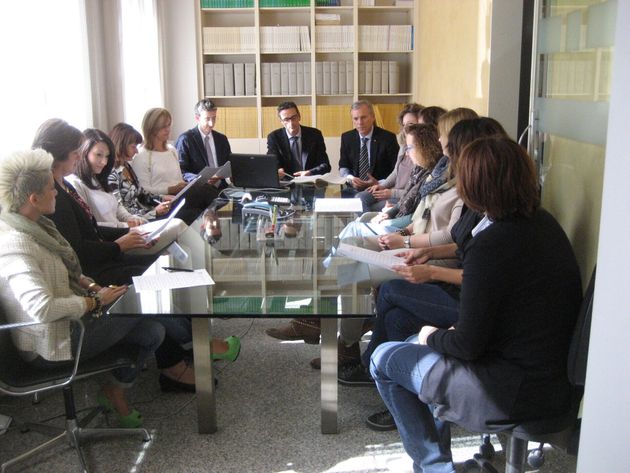 Area del lavoro