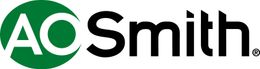 The AO Smith logo: green circle with white 