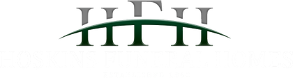 Gray and green stylized "HTH" letters with a curved green line above them