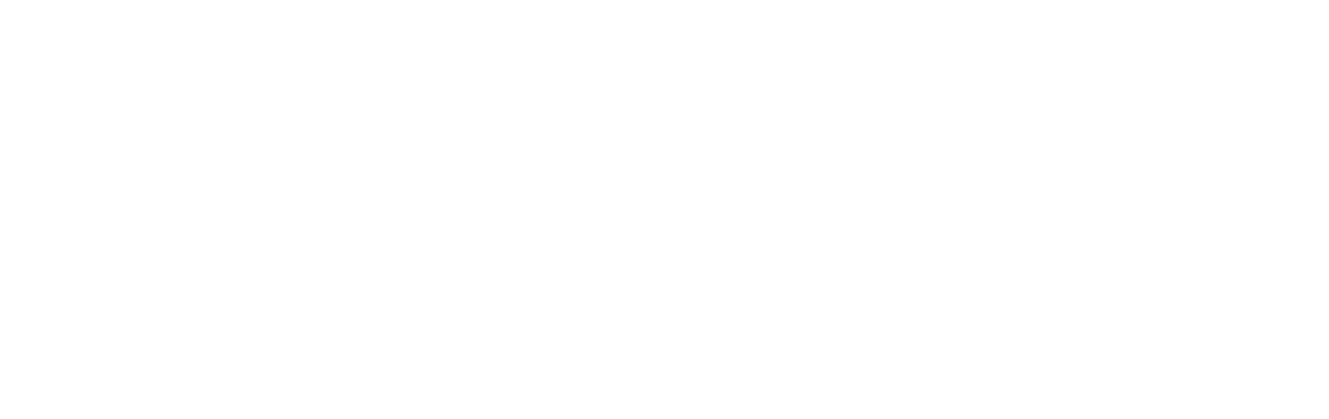 White blank rectangular banner with a thin black border at the top and bottom edges