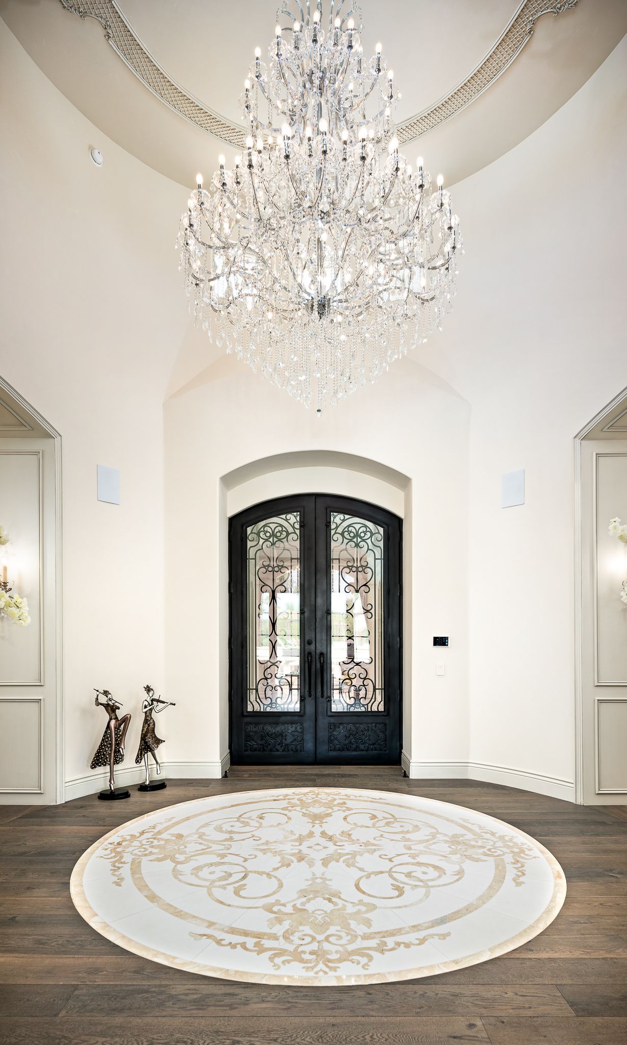 luxury architects design grand entrances