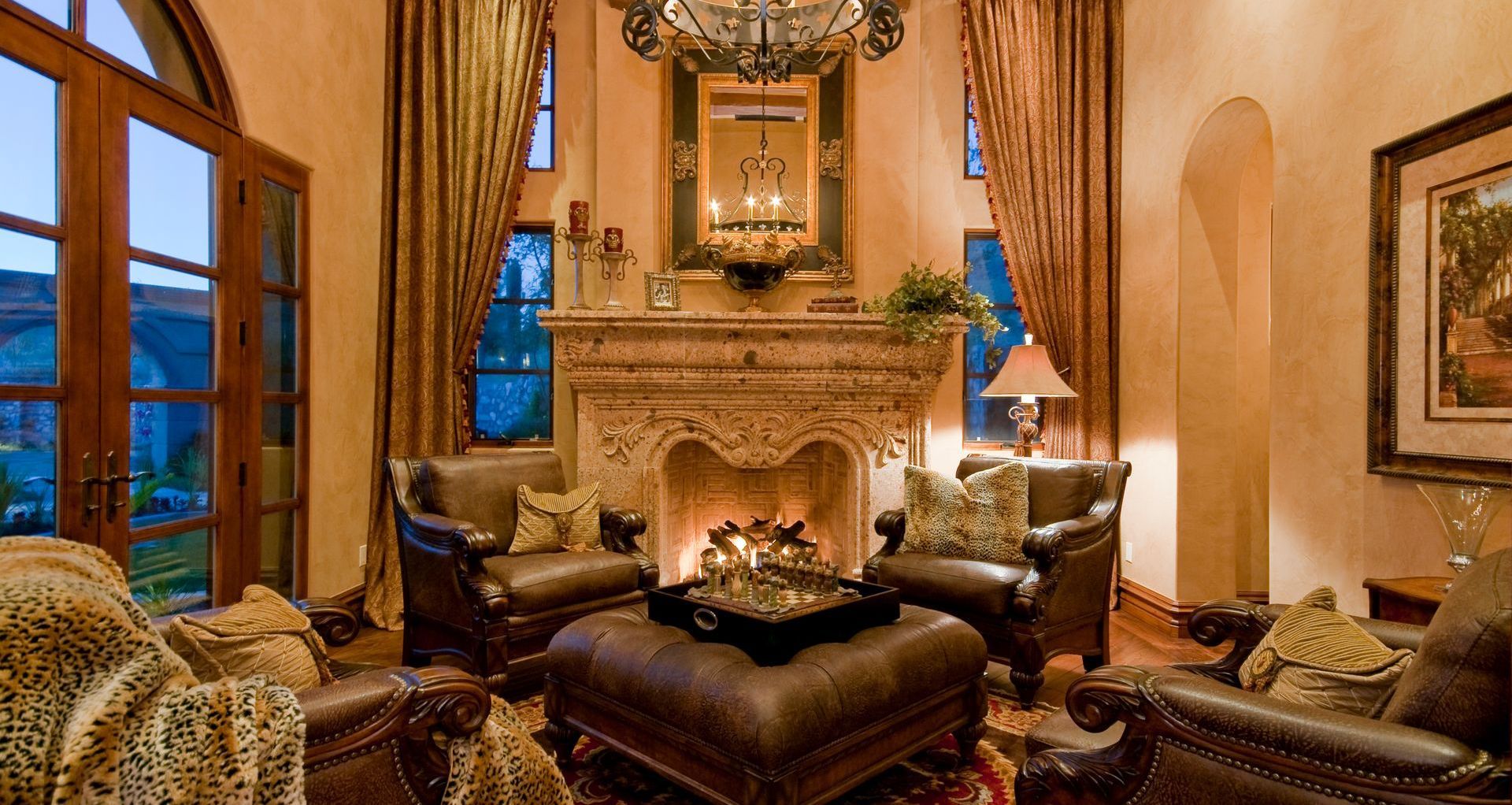 Elegant custom home designed by Fratantoni Design