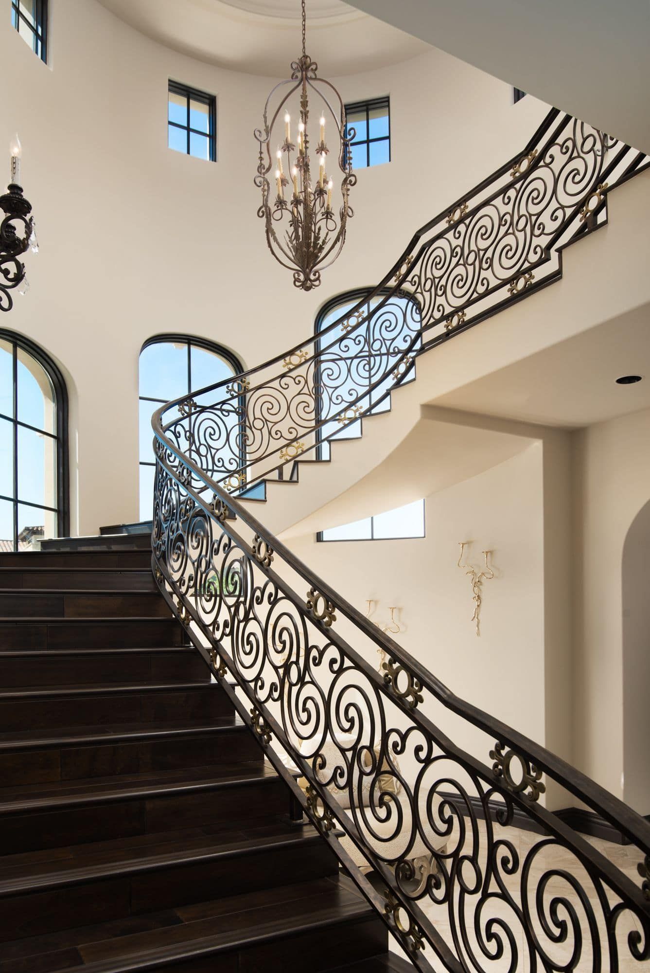 Wrought Iron Details Mediterranean Style Architecture Design Elements