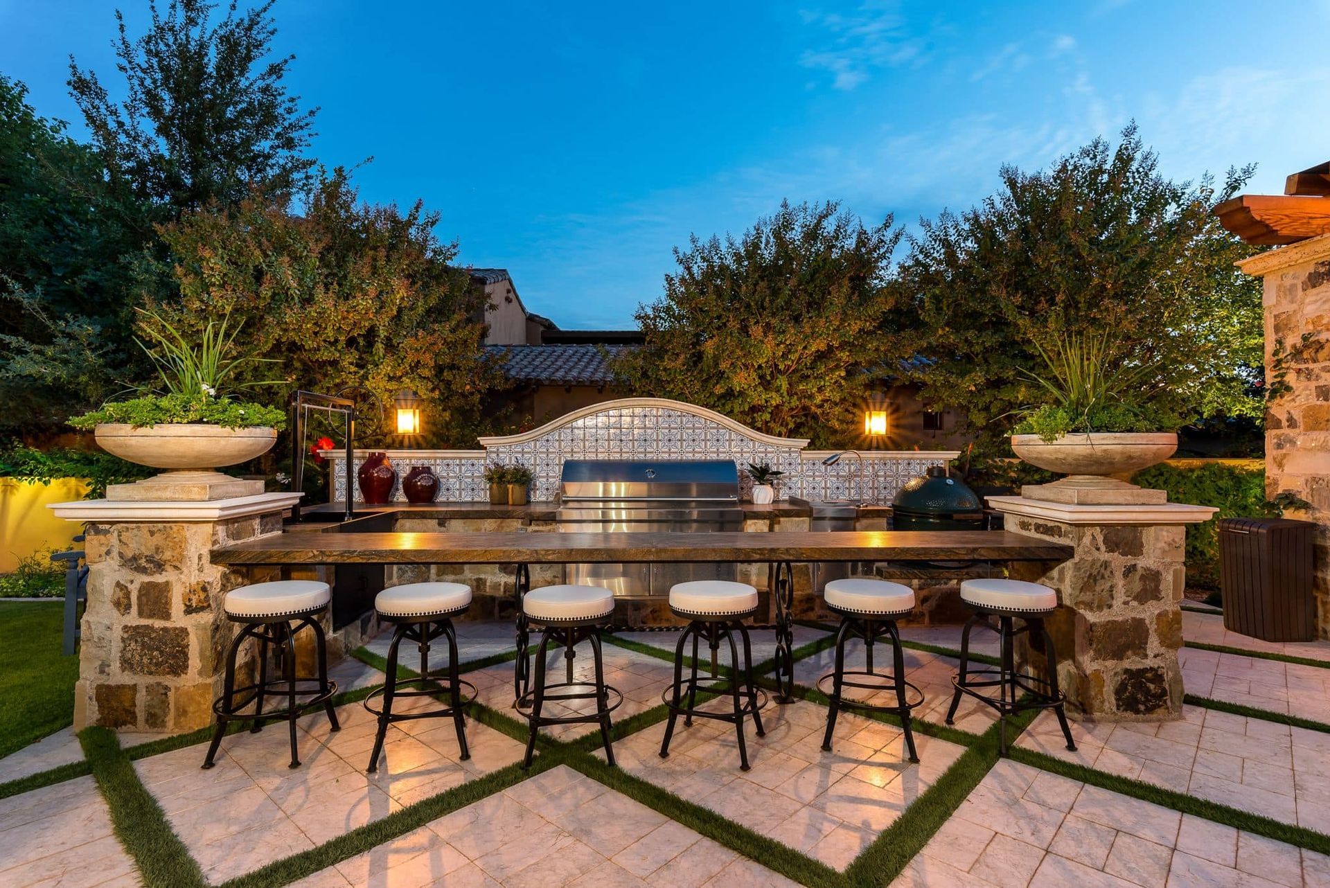 kitch out outside custom kitchen