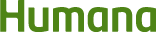 Green Humana logo on white background