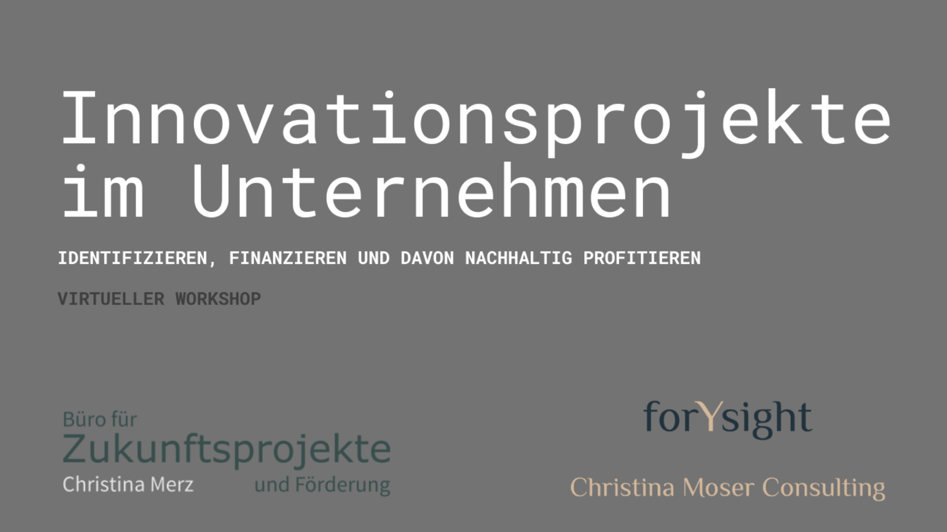 Workshop: Innovation im Unternehmen fördern