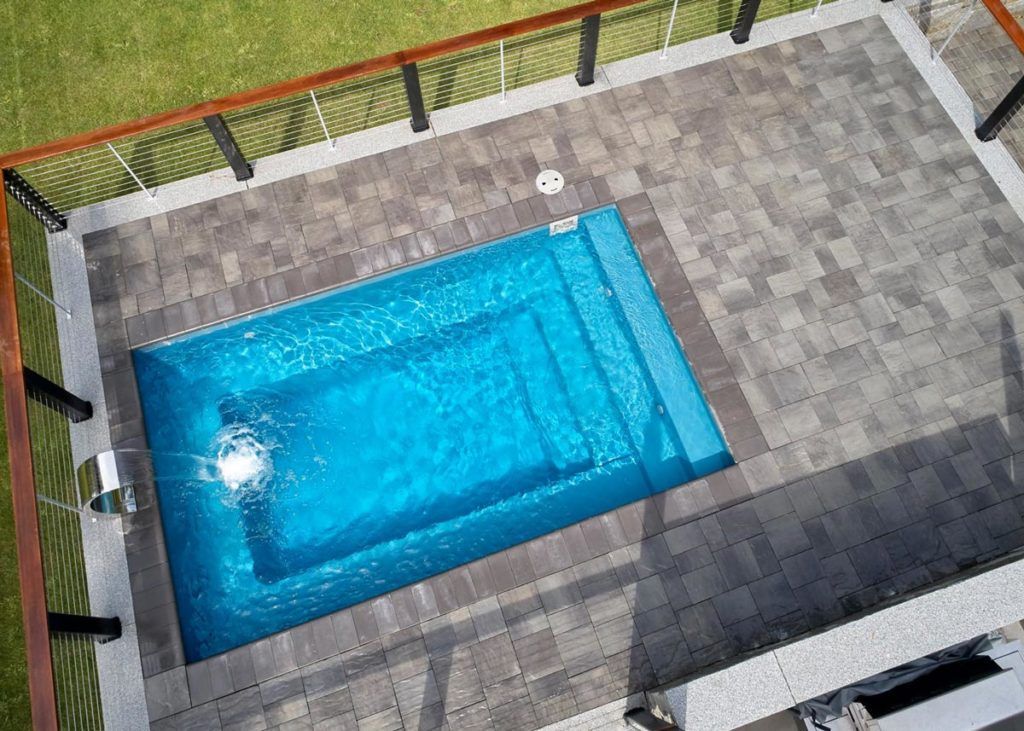 Latham Milan Fiberglass Pool