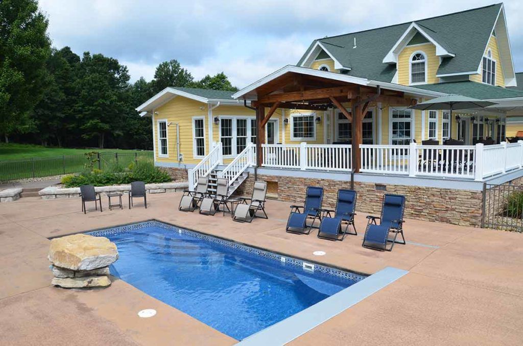 Latham Olympia 12 Fiberglass Pool