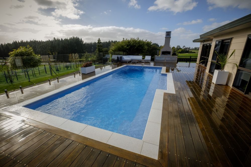 Latham Tuscan Fiberglass Pool