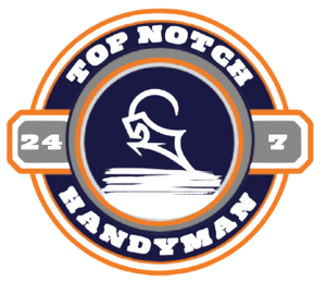 A logo for a 24/7 top notch handyman