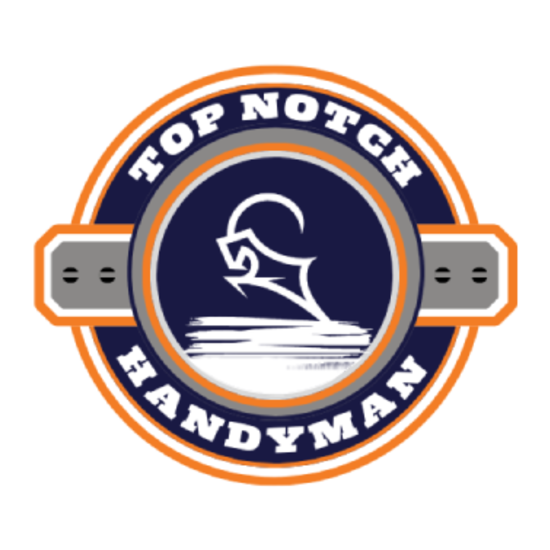 A logo for a 24/7 top notch handyman