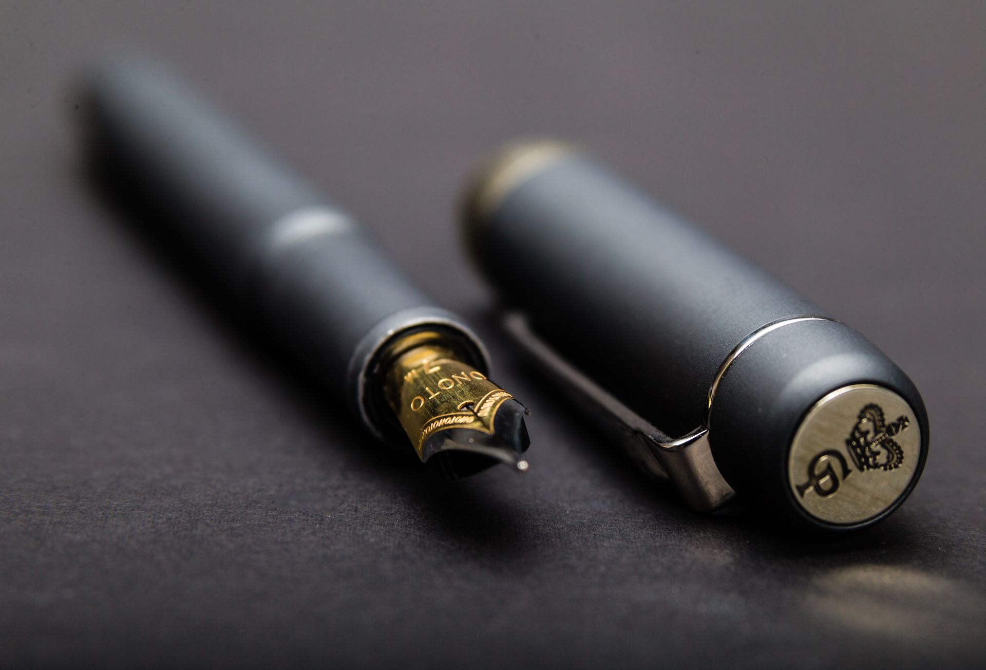 Exclusive Gunmakers' Onoto Fountain Pen.
