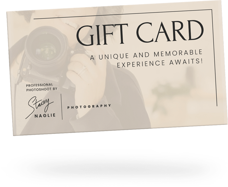 Gift card from Stacey Naglie Photography Toronto