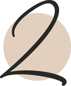 Number 2 icon with green background