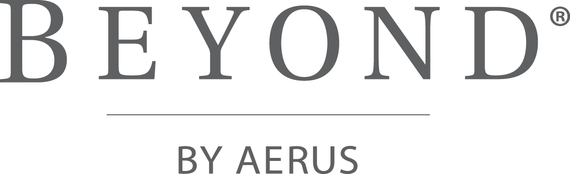 BEYOND logo with “BY AERUS” beneath it
