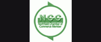 A logo for the north east chamber of commerce member