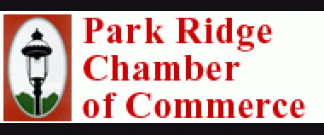 A logo for the park ridge chamber of commerce