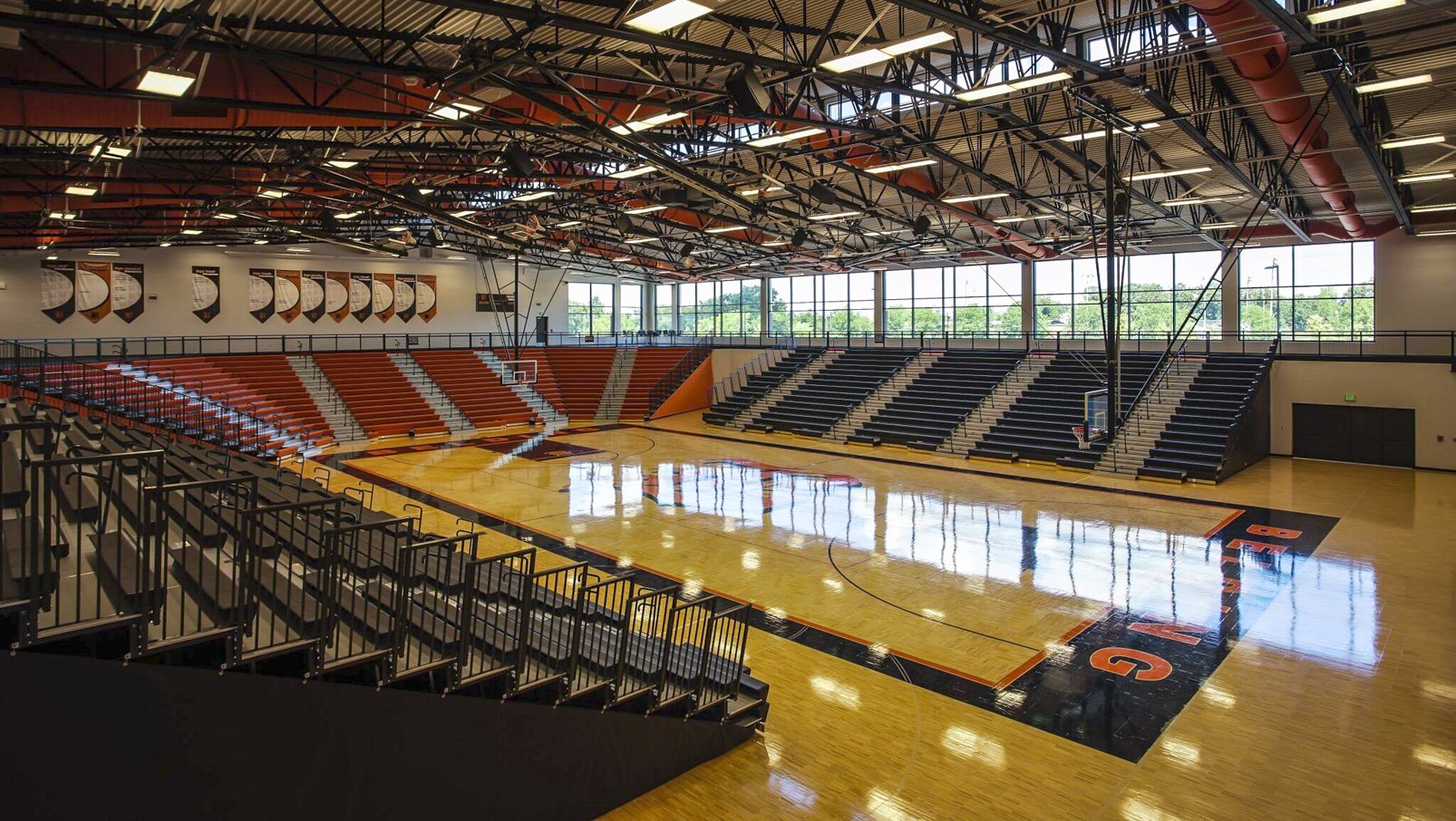 Interkal ESM Telescopic Bleachers at Belding HS