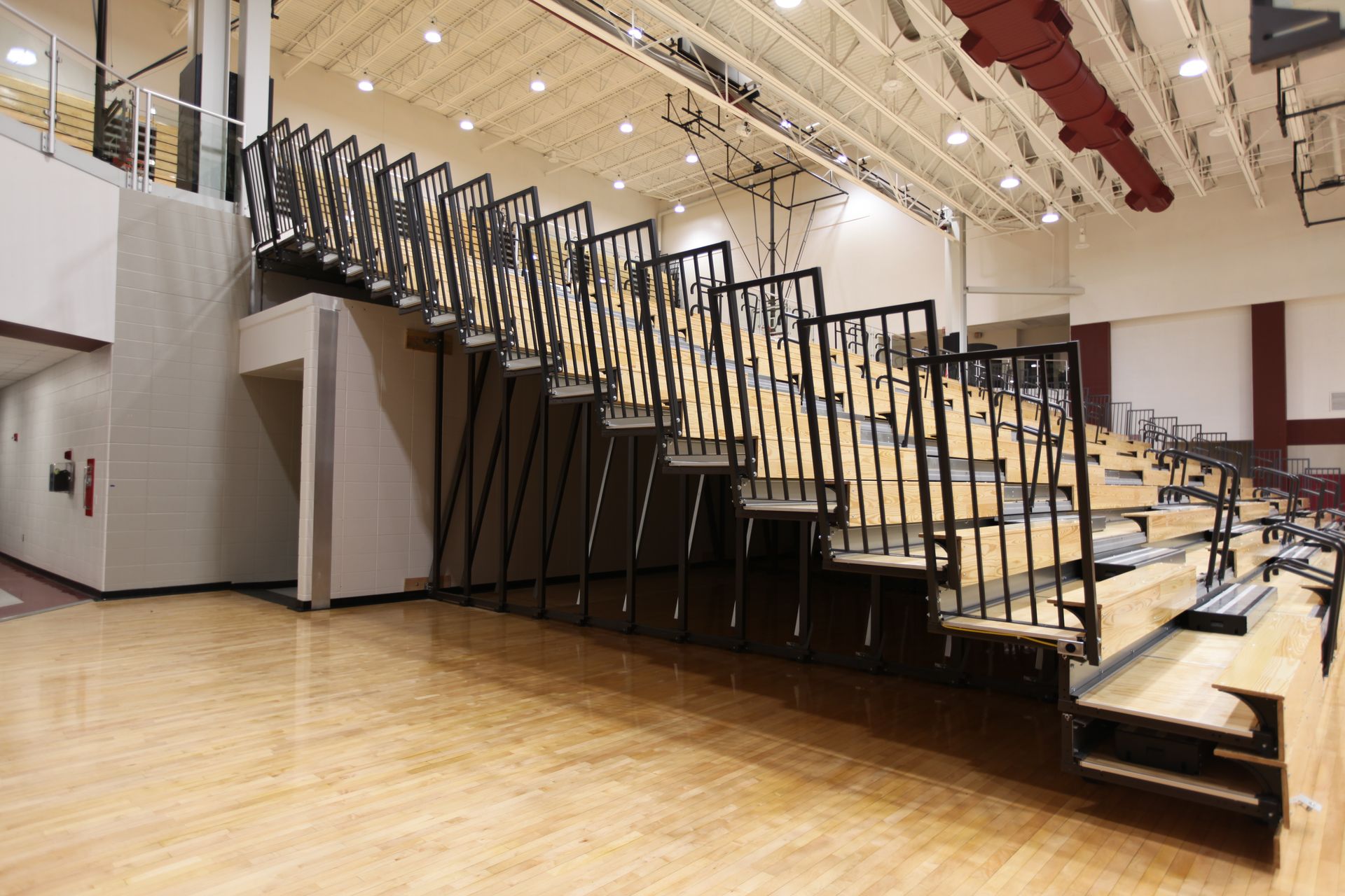 Interkal | Lawrence Central Classic Wood Bleachers