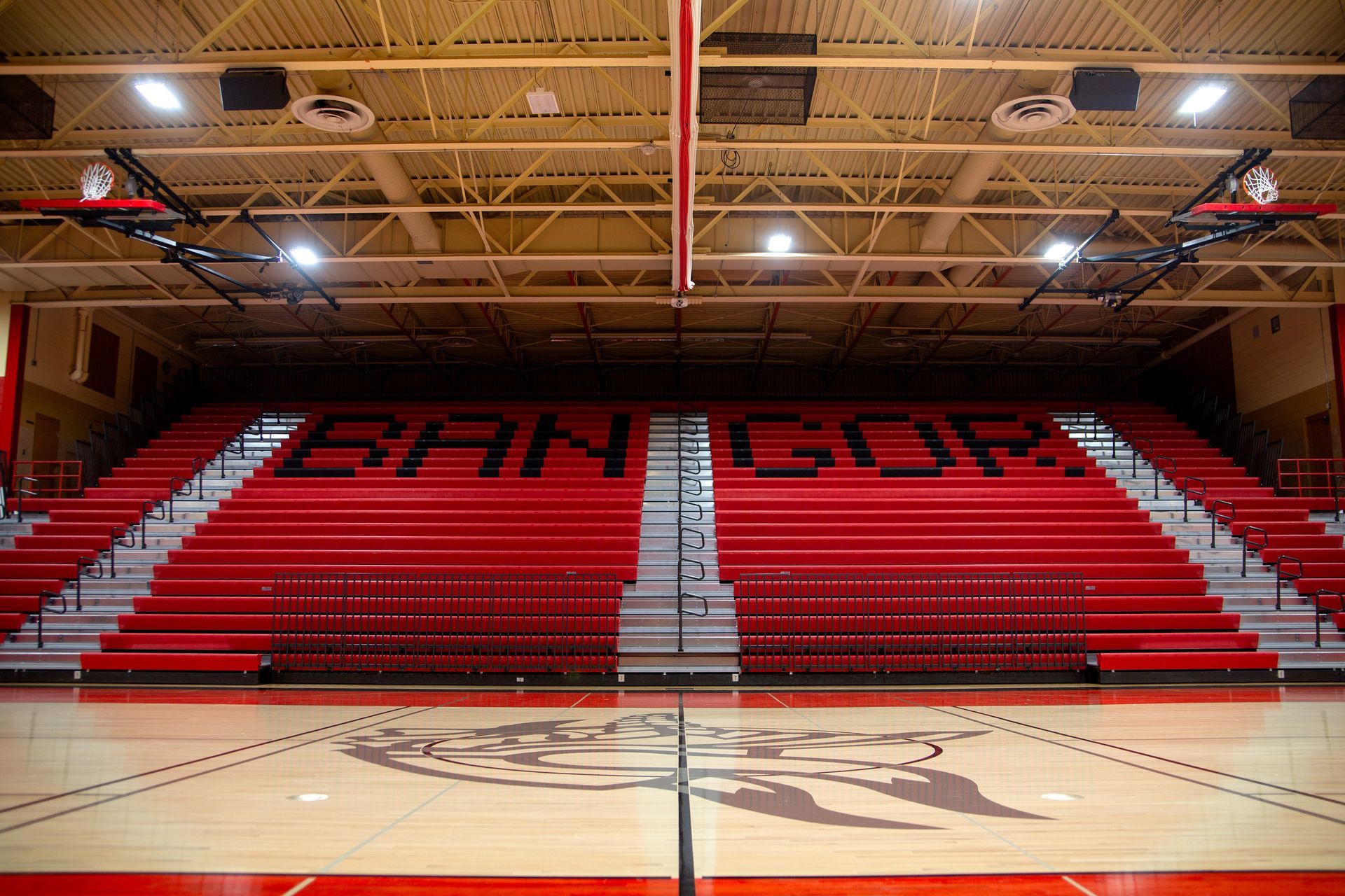 Bangor High School telescopic installation photo gallery
