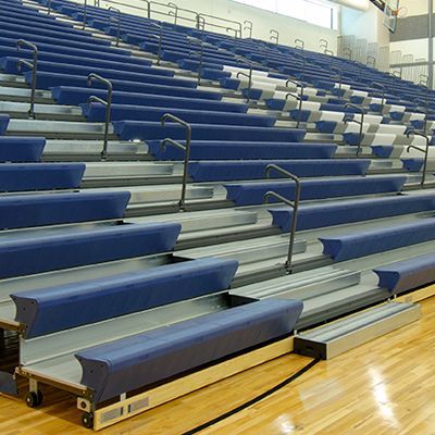 Interkal Contour Seat Module (CSM) for telescopic bleacher installations