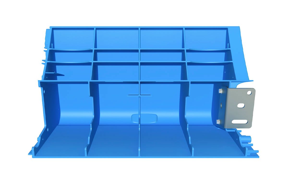 Interkal Excel Seat Module (ESM) telescopic bleacher seating