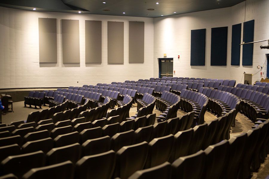 The ODYSSEY Auditorium seat in the Lincoln County Auditorium is incredibly stunning and comfortable, in Fayetteville, TN.