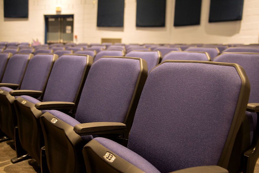 The ODYSSEY Auditorium seat in the Lincoln County Auditorium is incredibly stunning and comfortable, in Fayetteville, TN.