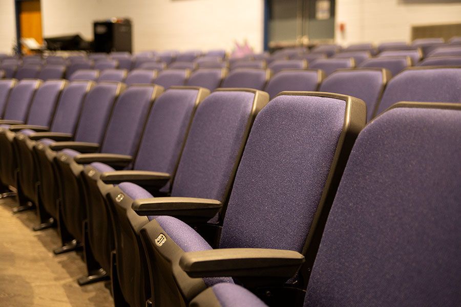The ODYSSEY Auditorium seat in the Lincoln County Auditorium is incredibly stunning and comfortable, in Fayetteville, TN.