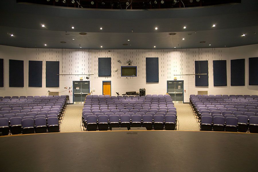 The ODYSSEY Auditorium seat in the Lincoln County Auditorium is incredibly stunning and comfortable, in Fayetteville, TN.