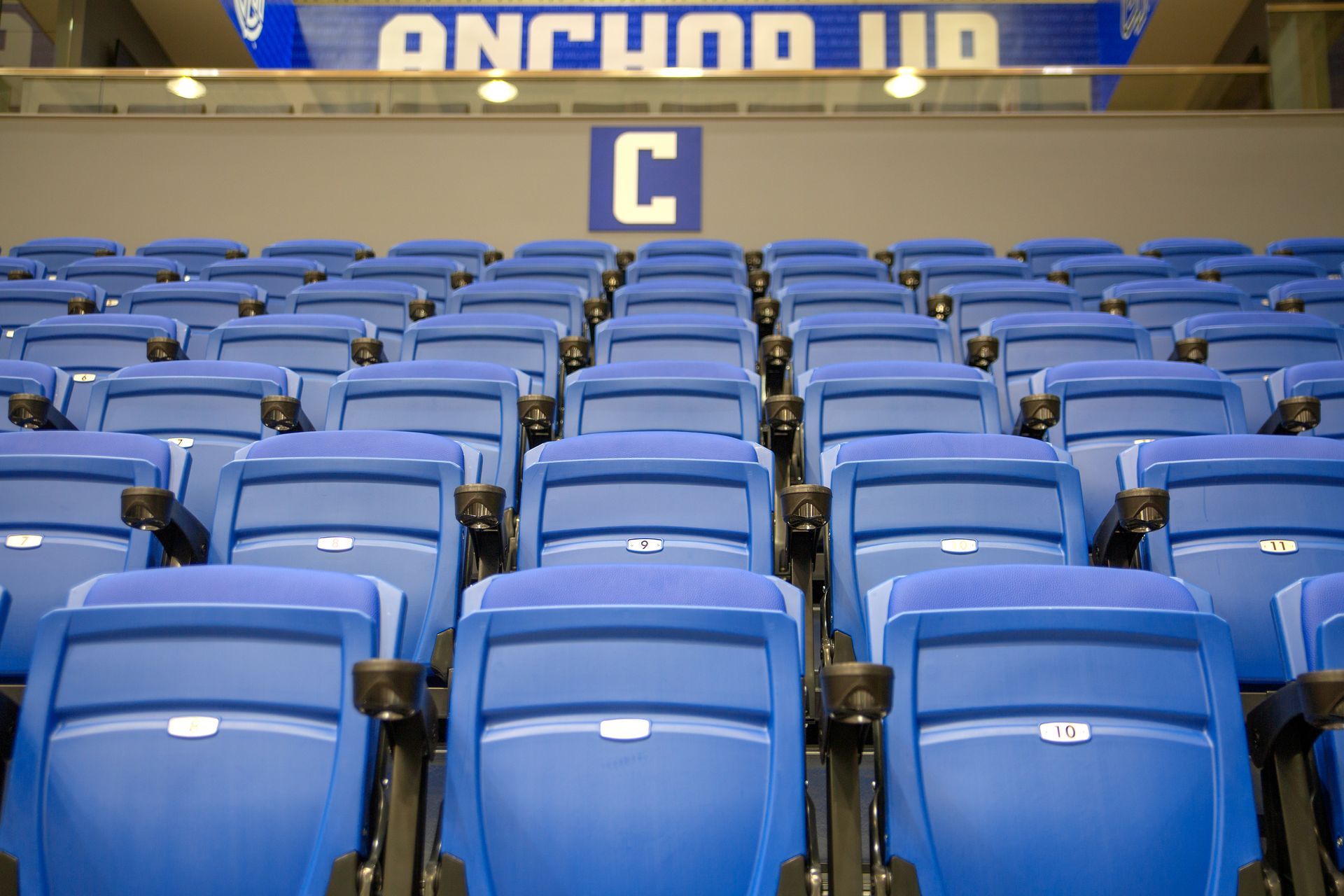 Royal Blue VISION Platform Chairs at Grand Valley State University