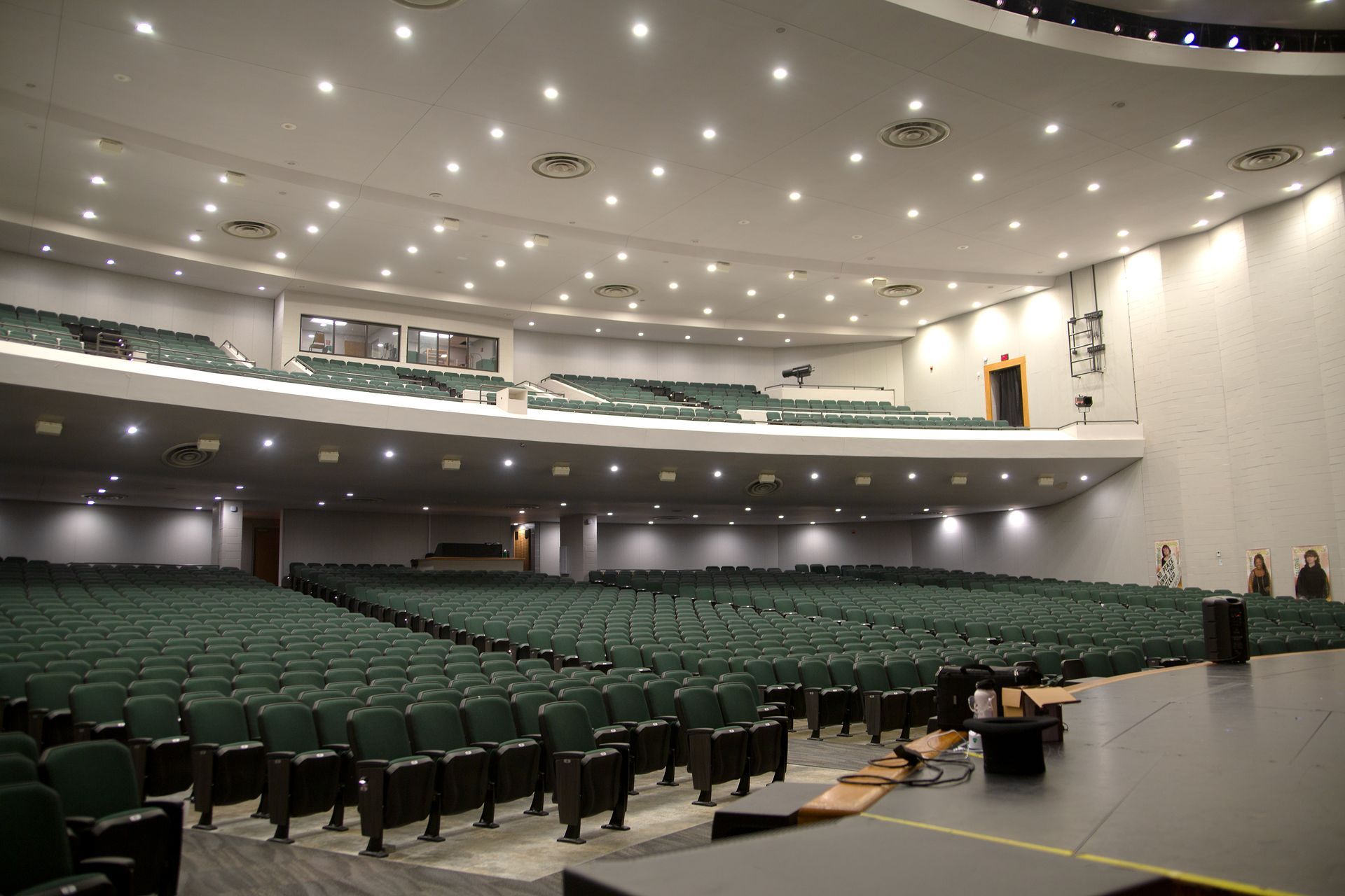 A photo of the ODYSSEY Auditorium Chairs by Interkal at Myrtle Beach High School.
