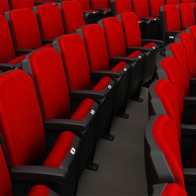 Interkal ODYSSEY auditorium chairs link to product specifications webpage.