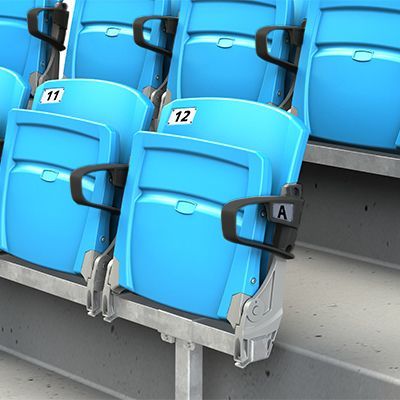 Interkal VISION Fixed chairs link to product specifications webpage.