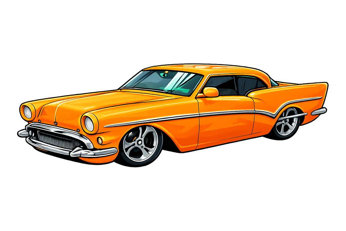 A bright yellow Chevrolet Camaro with black racing stripes and silver rims, shown against a plain white background.