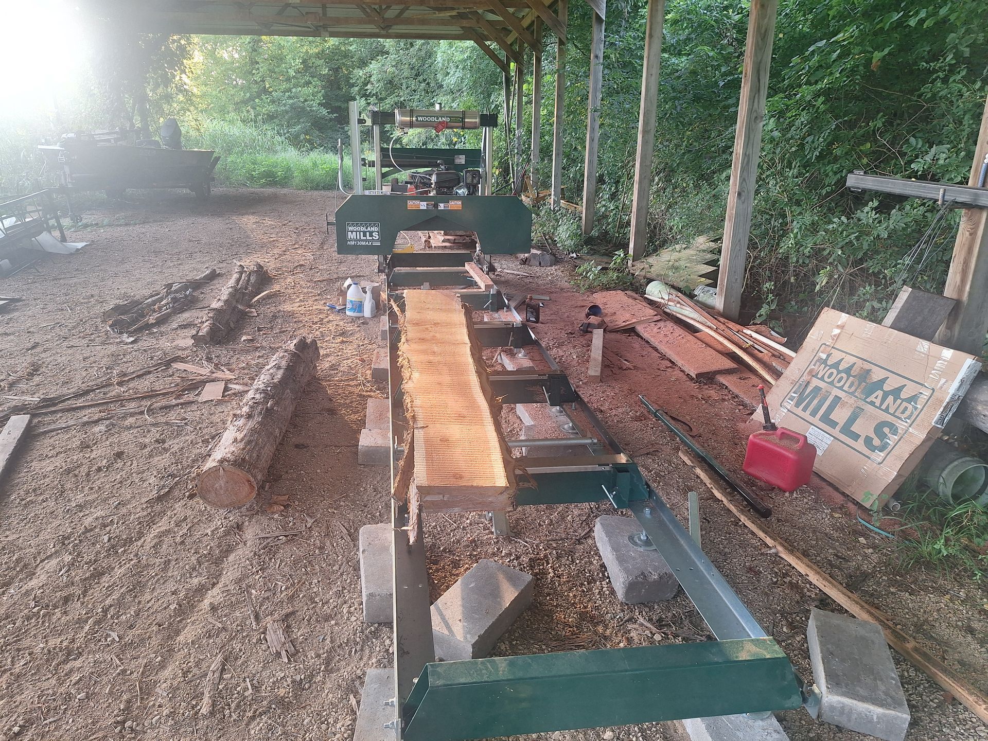 Cedar in the mill