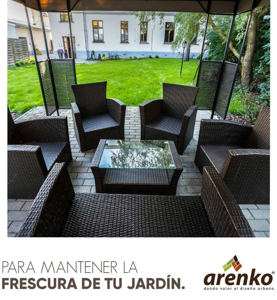 ARENKO-frescura en jardín