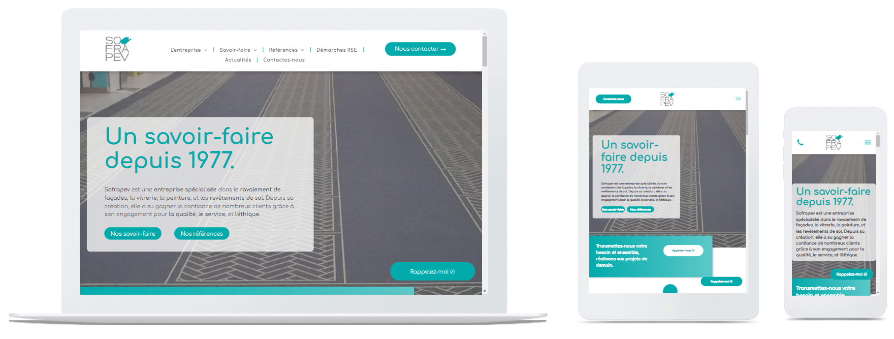 Visuel nouveau site web Sofrapev