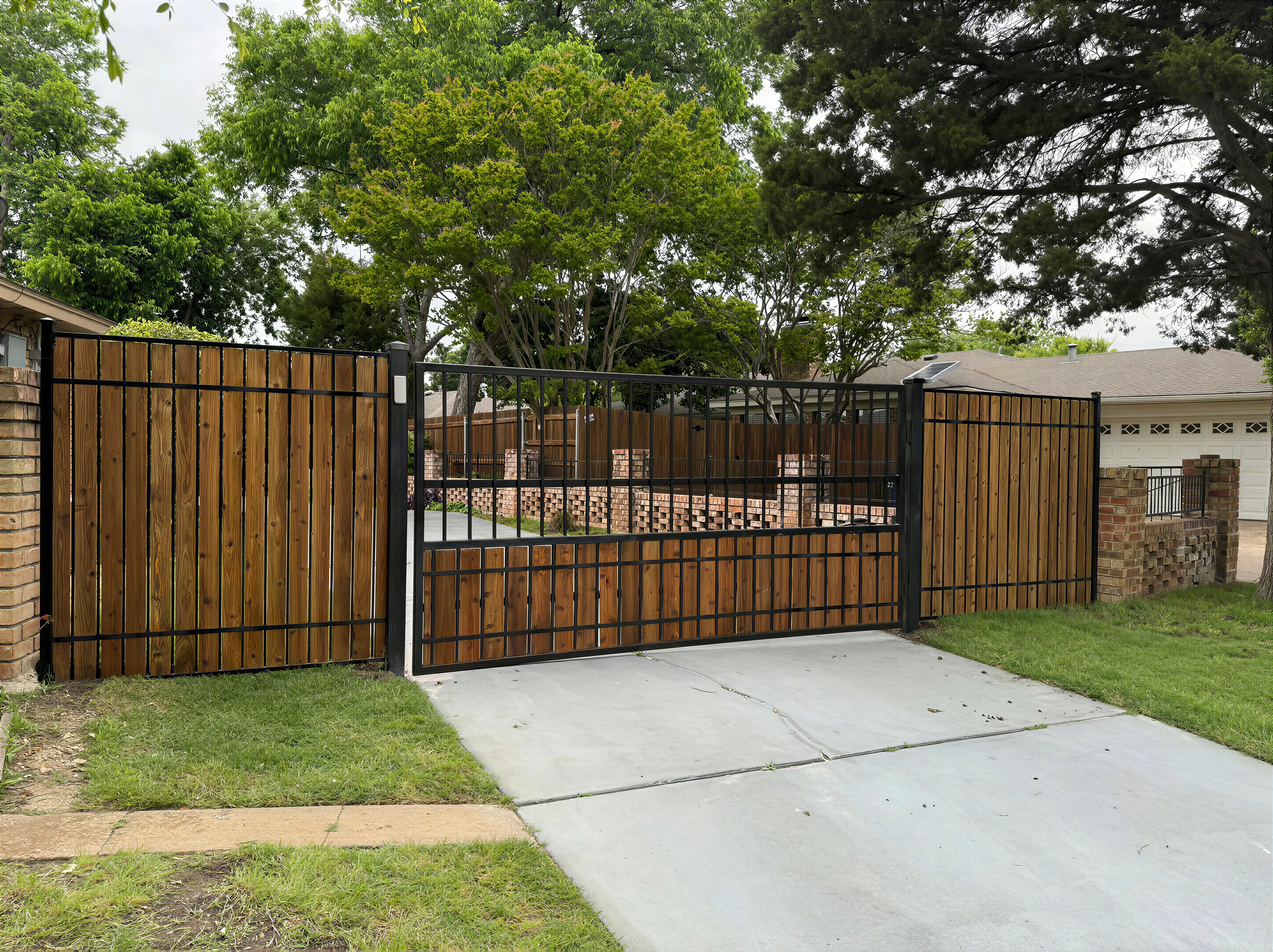 Driveway Entrances and Custom Gates