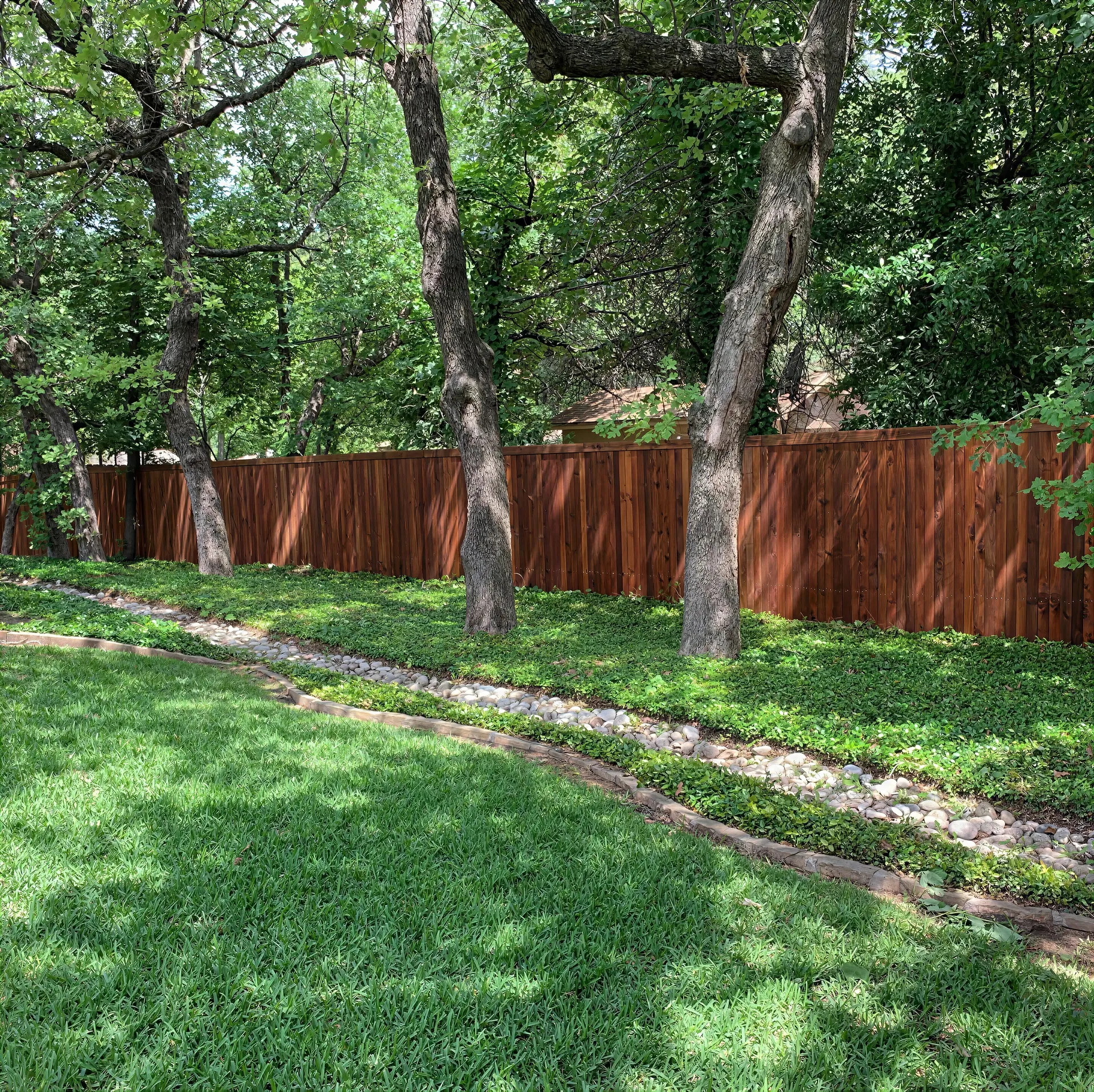 Private Backyard Boundaries