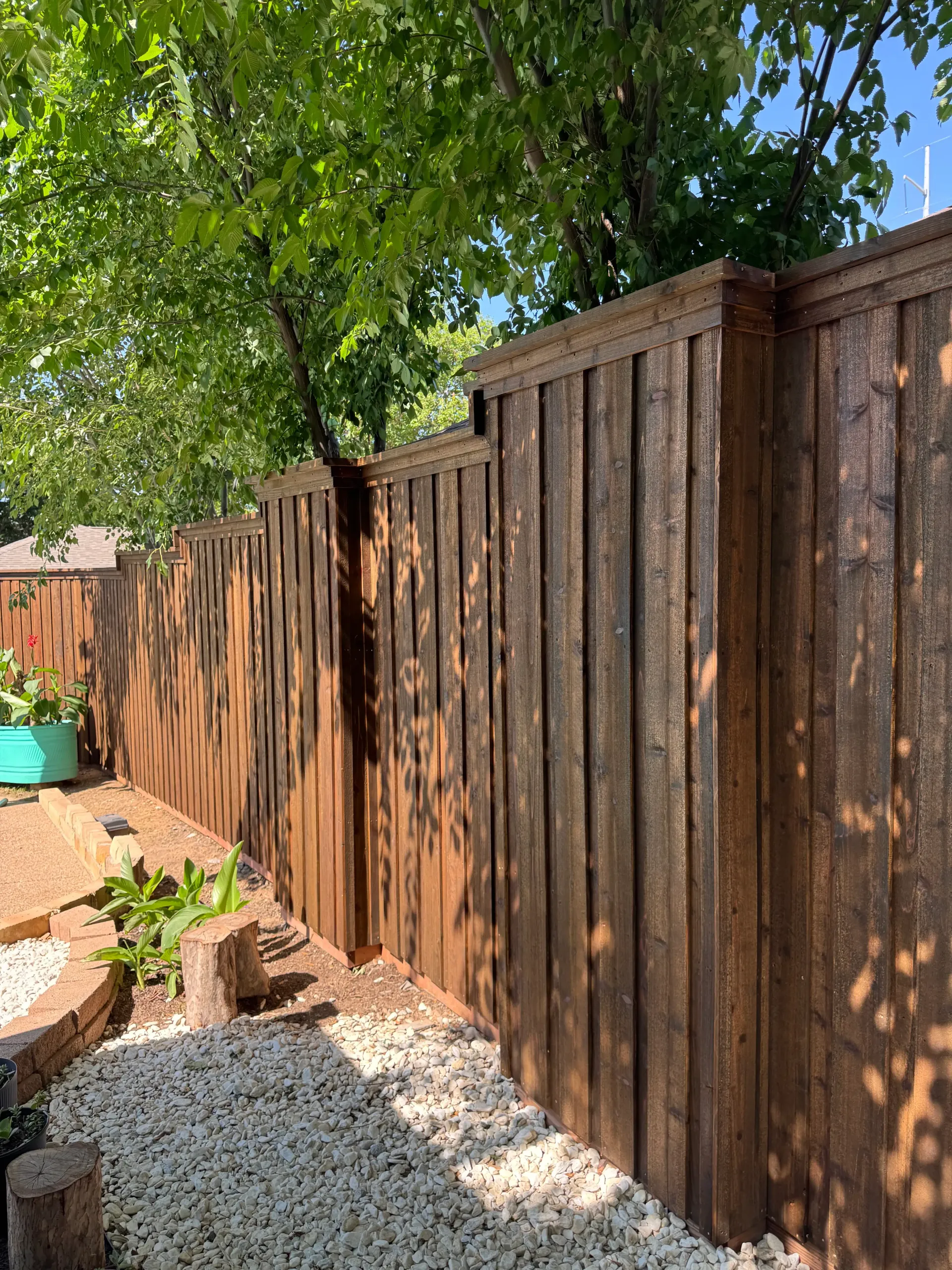 Backyard Privacy and Property Separation