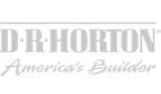 D.R. Horton logo with the tagline “America’s Builder” in gray text