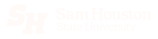 Sam Houston State University White logo