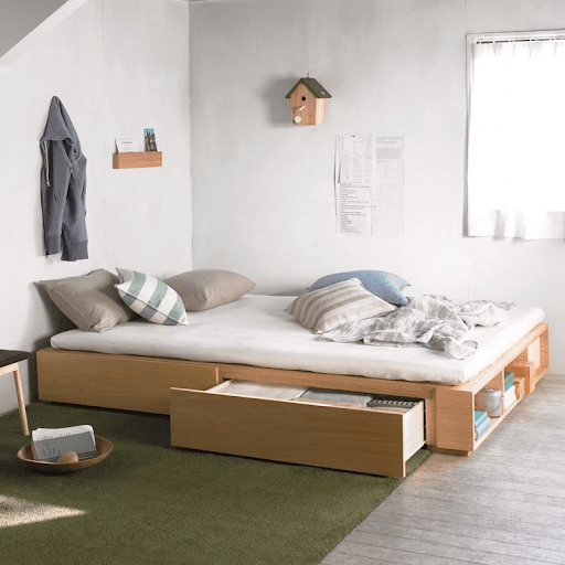 cara menata kamar kos yang sempit dan banyak barang dengan kelola storage