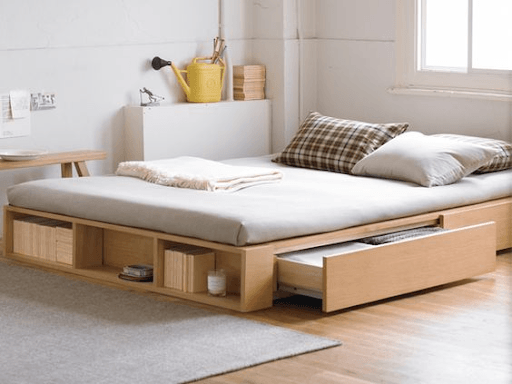 cara menata kamar ukuran 3x3 dengan gunakan furniture multifungsi