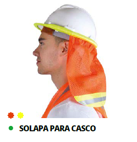 SOLAPA PARA CASCO