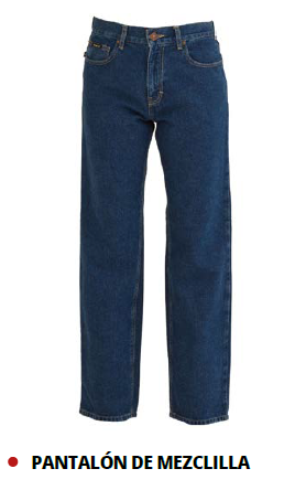 PANTALÓN DE MEZCLILLA