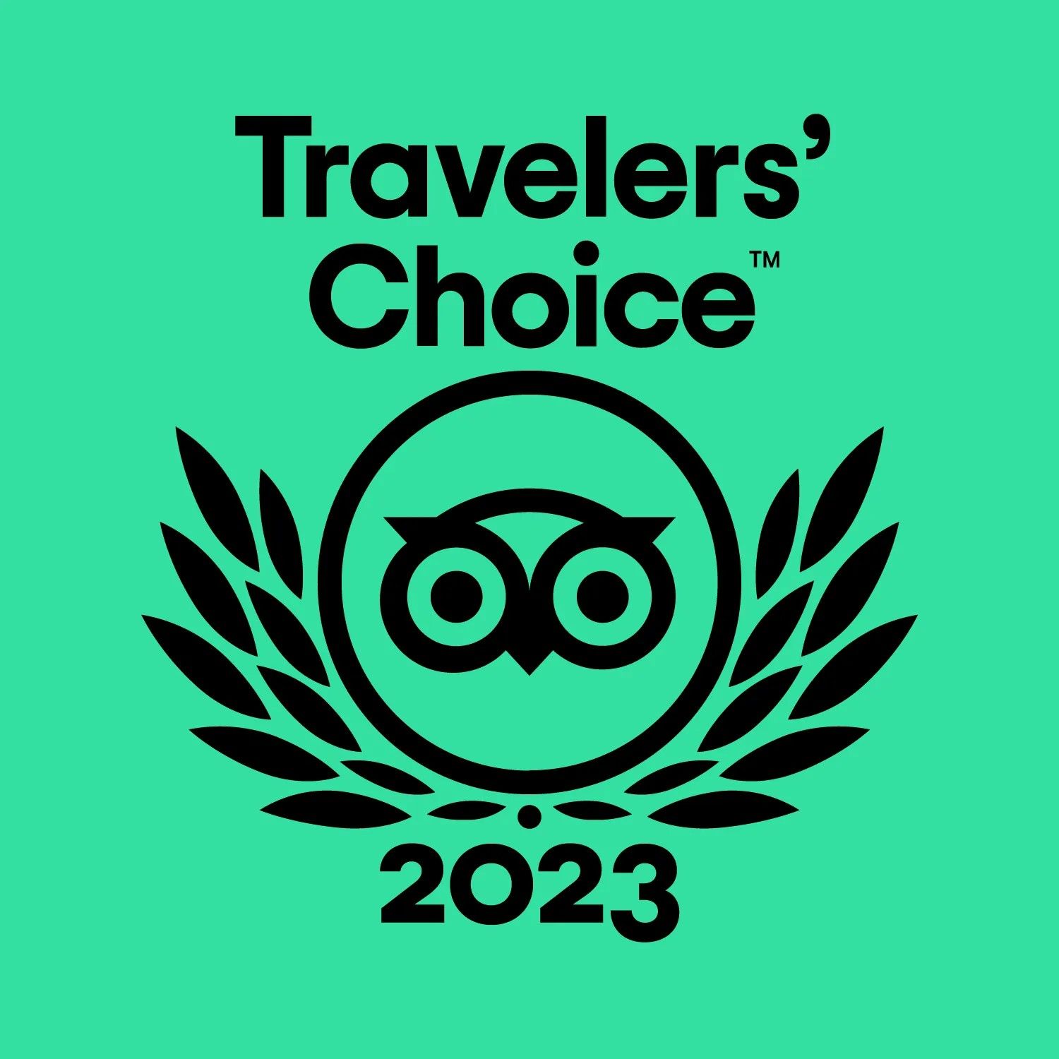 Travelers' Choice Award 2023