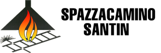 Spazzacamino  Santin Achille logo