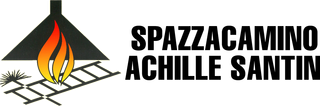 Spazzacamino  Santin Achille logo